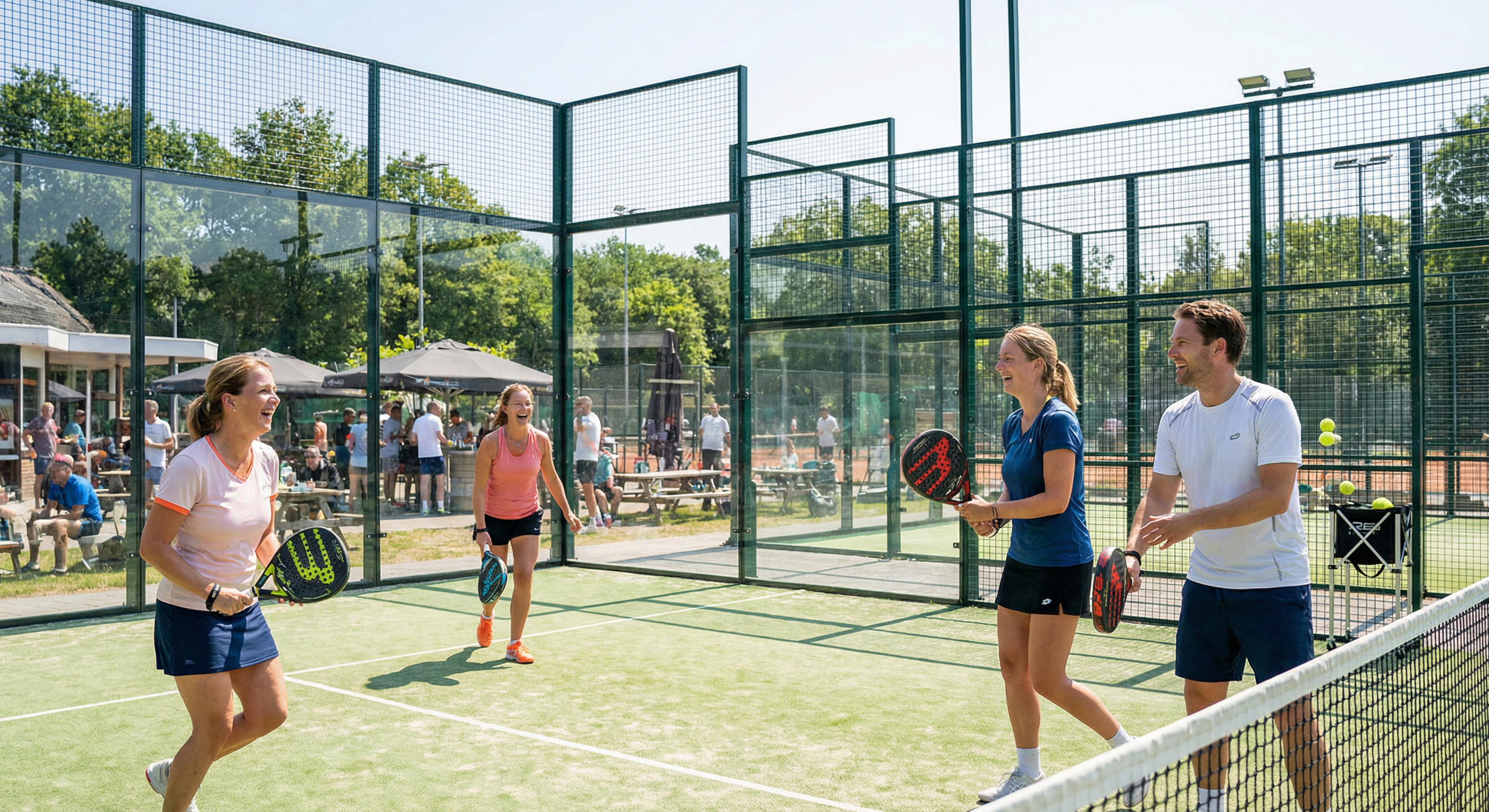 Padel — court extérieur