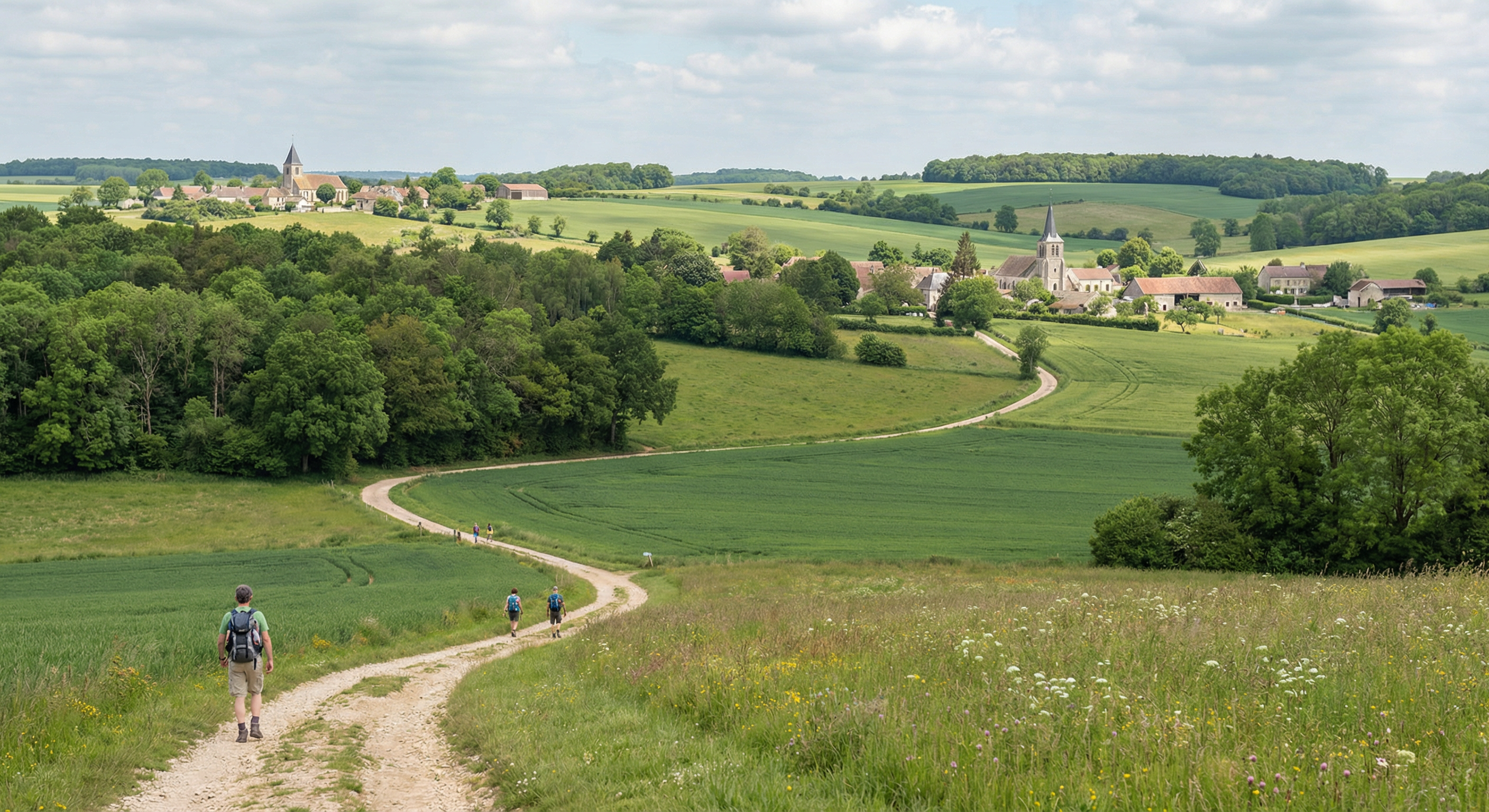 Randonnée au départ du gîte