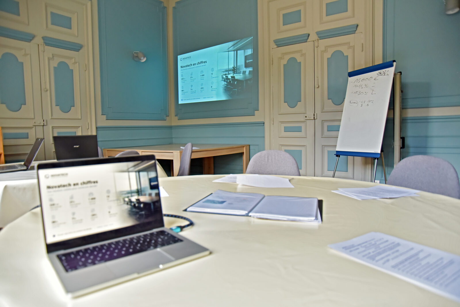 Salle de séminaire au château