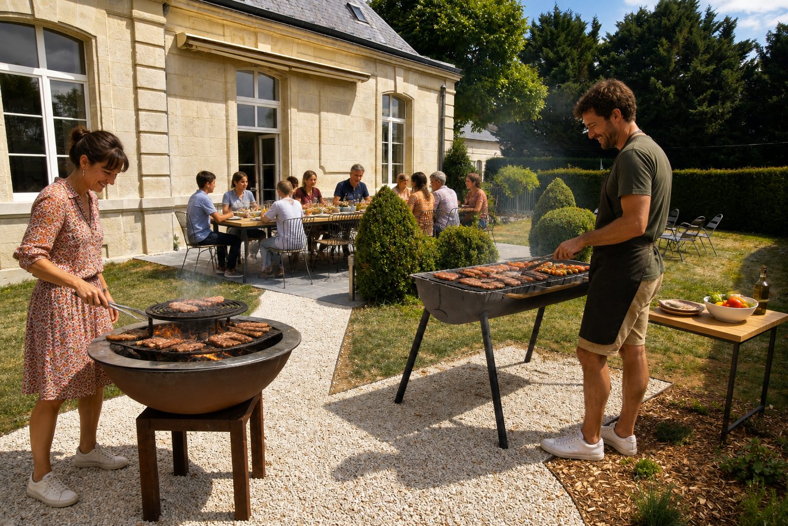 Barbecue entre amis 