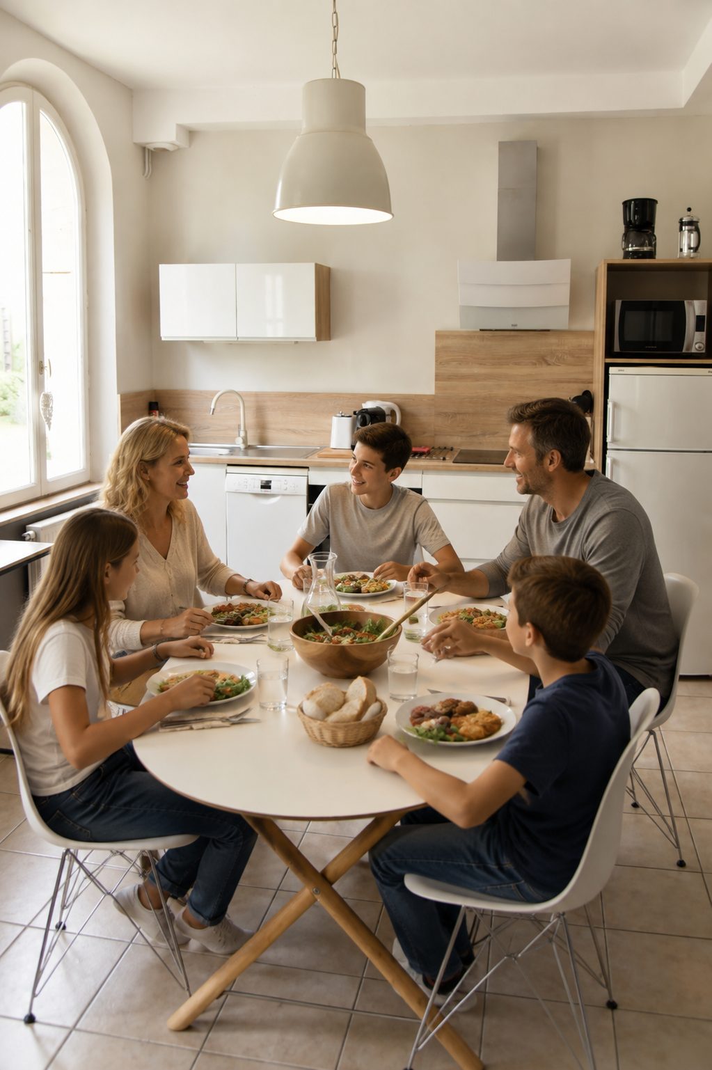 Dejeuner en famille