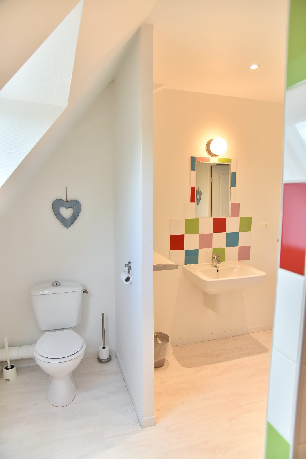 salle de bain douche wc au 2eme etage