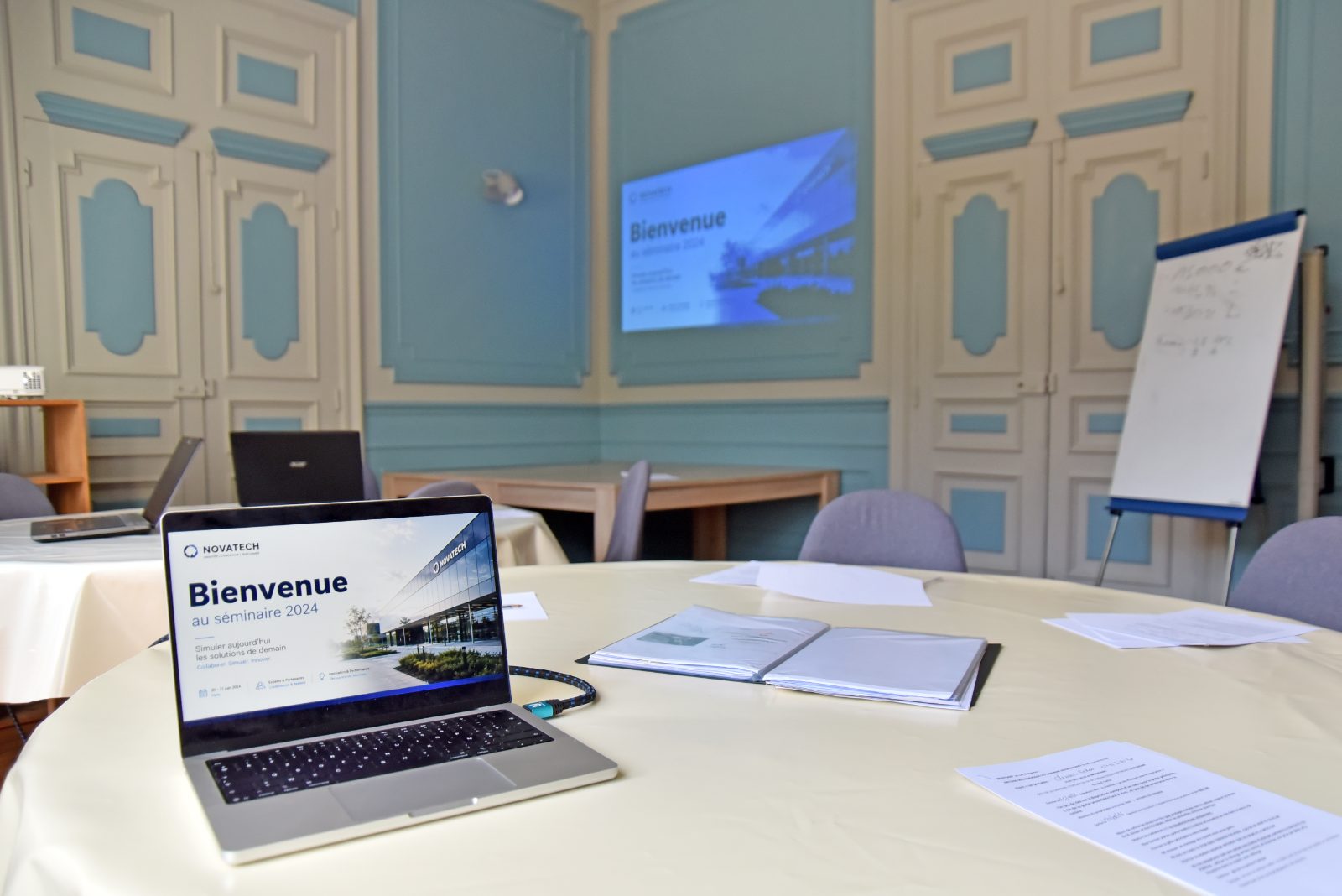 Salle de réunion en option séminaire