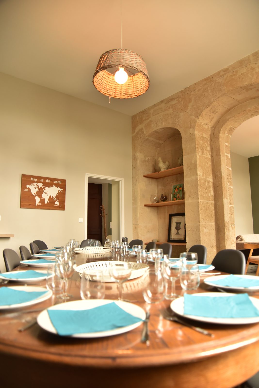 Grande table de famille