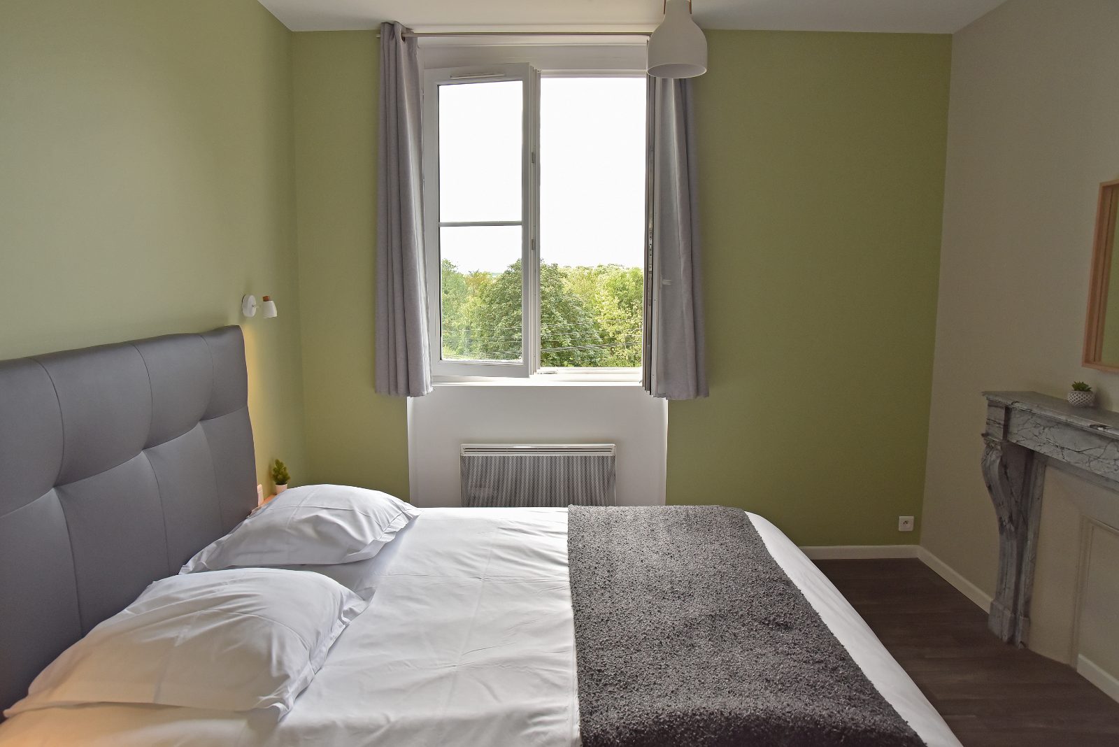 Chambre lit double 1er étage