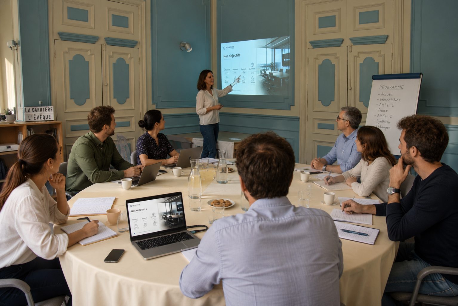 Séminaire à la Carrière l'évêque