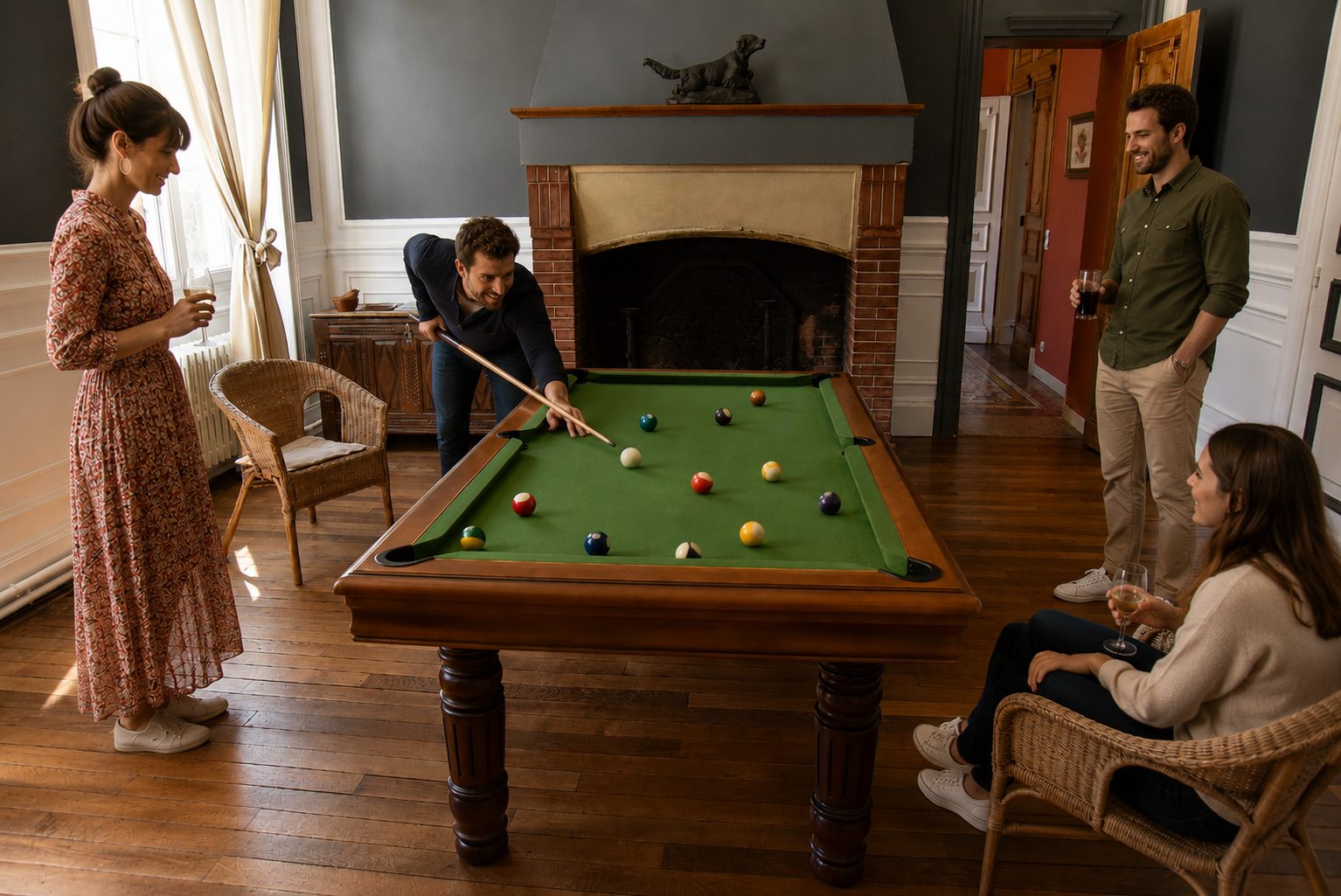 Billard entre amis